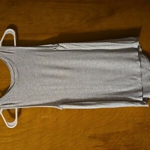 Ladies Silky Feel Grey Tank Small Top: C